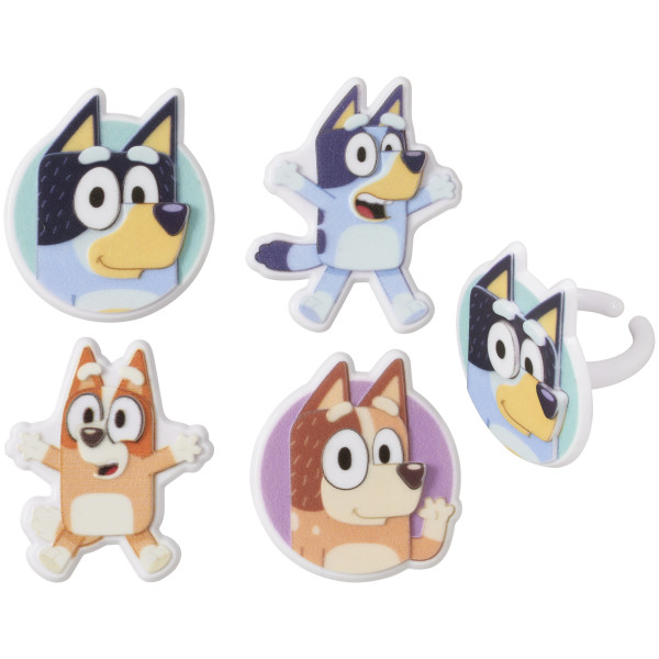 Bluey So Much Fun Retail Cupcake Rings