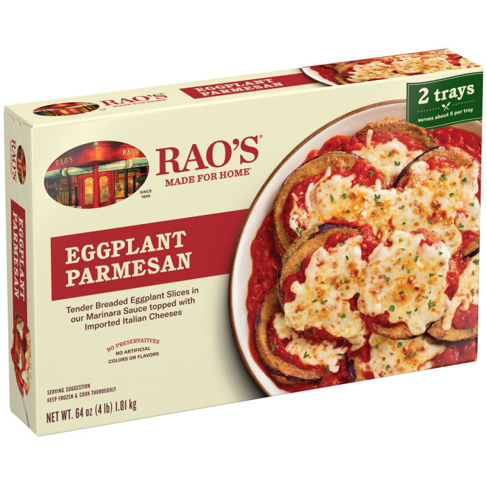 Eggplant Parmesan Frozen Meal, 64 oz - Left angle Image