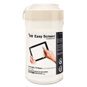 NPAP03672, PDI,  Easy Screen Cleaning Wipes,  70 Wipes/Container