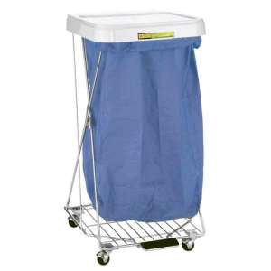 R&B Wire, Reusable Nylon Hamper Bag, Blue