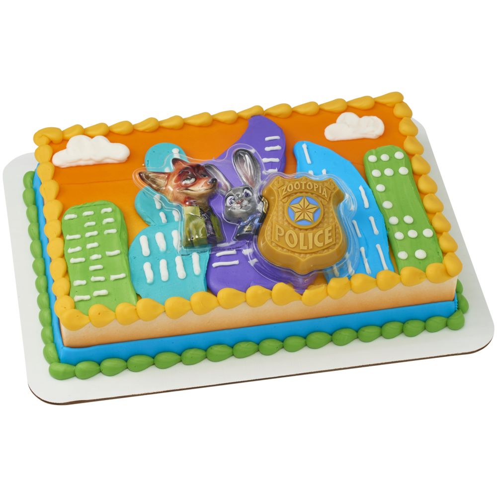 Image Cake Disney's Zootopia The ZPD wants you!