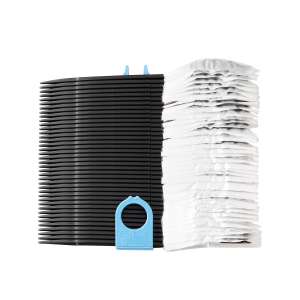 Dixie, Ultra Smartstock Series-W Heavy-weight Polypropylene Plastic Wrapped Teaspoon Refill, Black