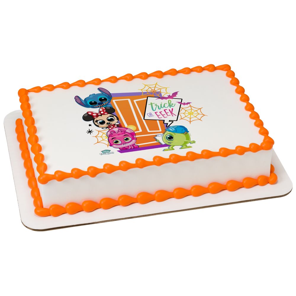 Image Cake Disney Doorables Trick Or Eeek