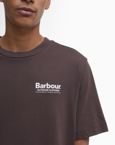 Thornley Relaxed Graphic T-Shirt Bitter Chocolate