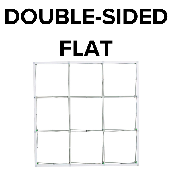 8'w x 8'h Flat Double-Sided Frame