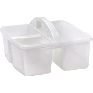 Plastic Storage Caddy, Clear