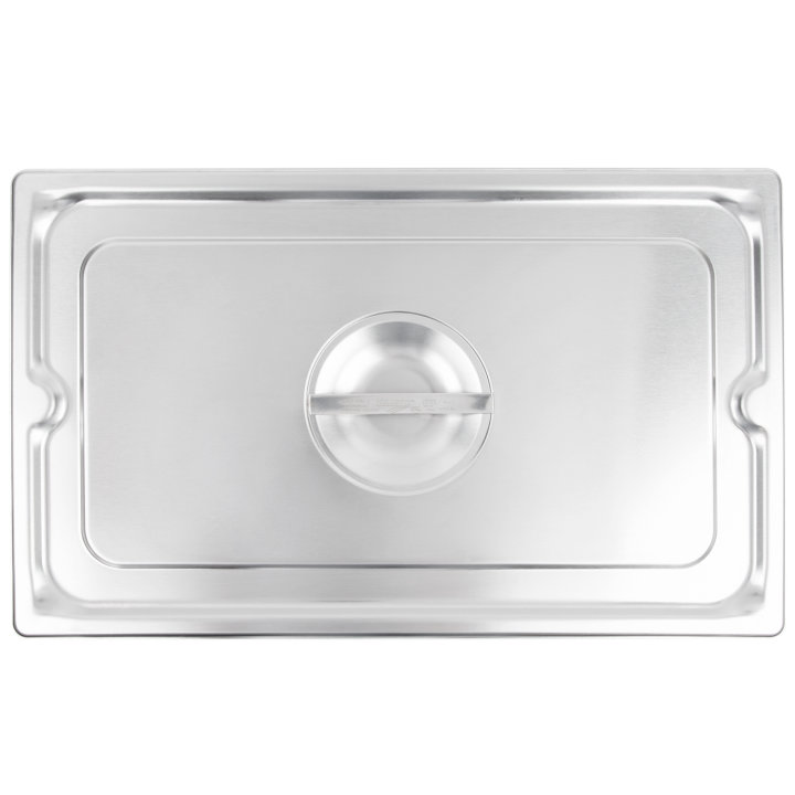 Full-size Super Pan 3® solid stainless steel cover