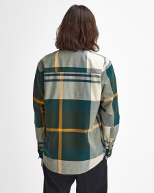 Renford Oversized Long-Sleeved Tartan Shirt Classic Tartan