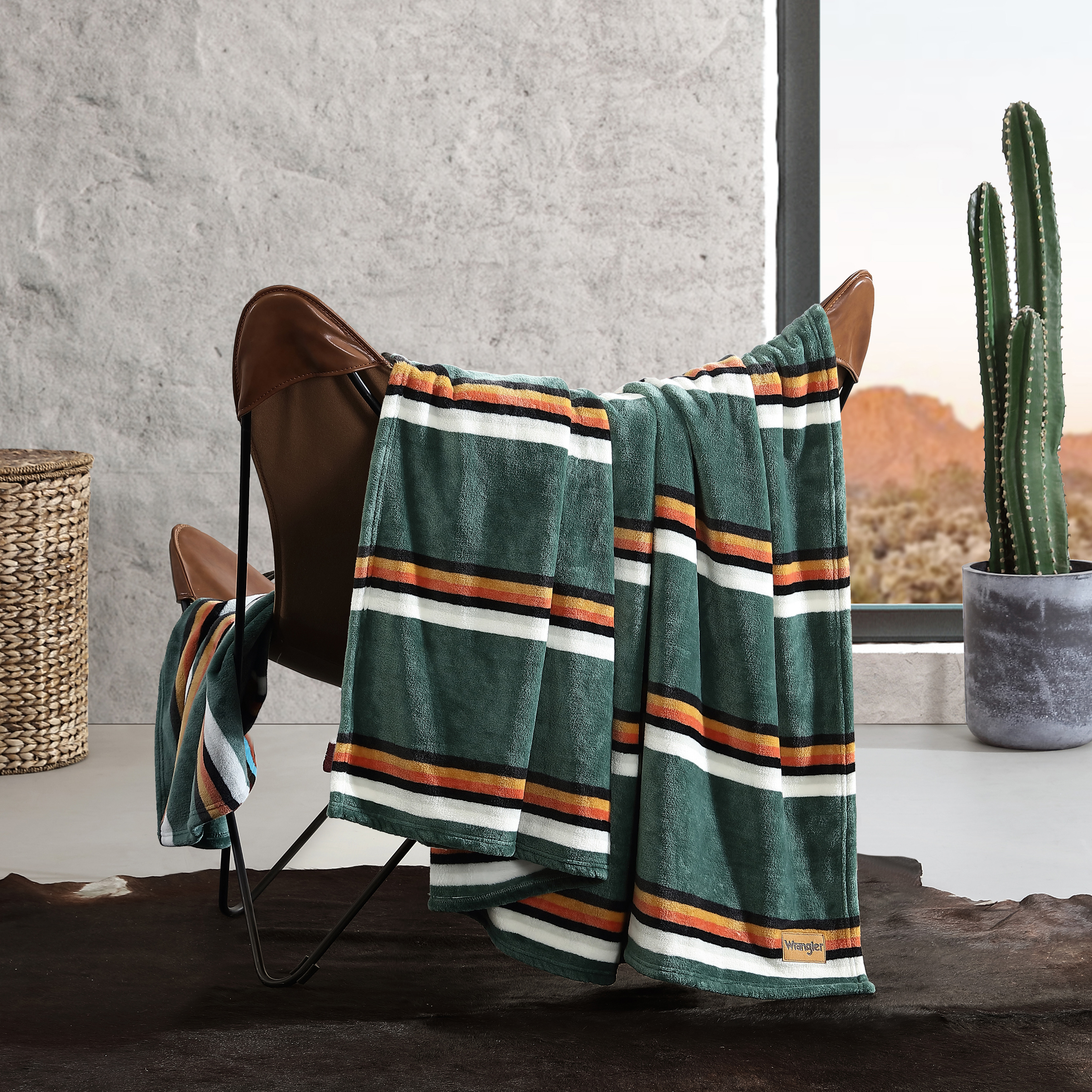 Wrangler Ultra Soft Plush Fleece Blanket - Picture 13 of 16