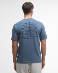 Souter Graphic T-Shirt Bluestone