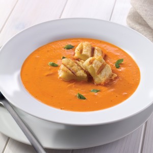Campbell’s® Culinary Reserve Frozen Ready to Eat Broadway Basil and Tomato Bisque, 4 Pound Pouches, 4-Pack