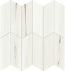 Beyond Dolomite Warm White 2×6 Apex Mosaic Matte