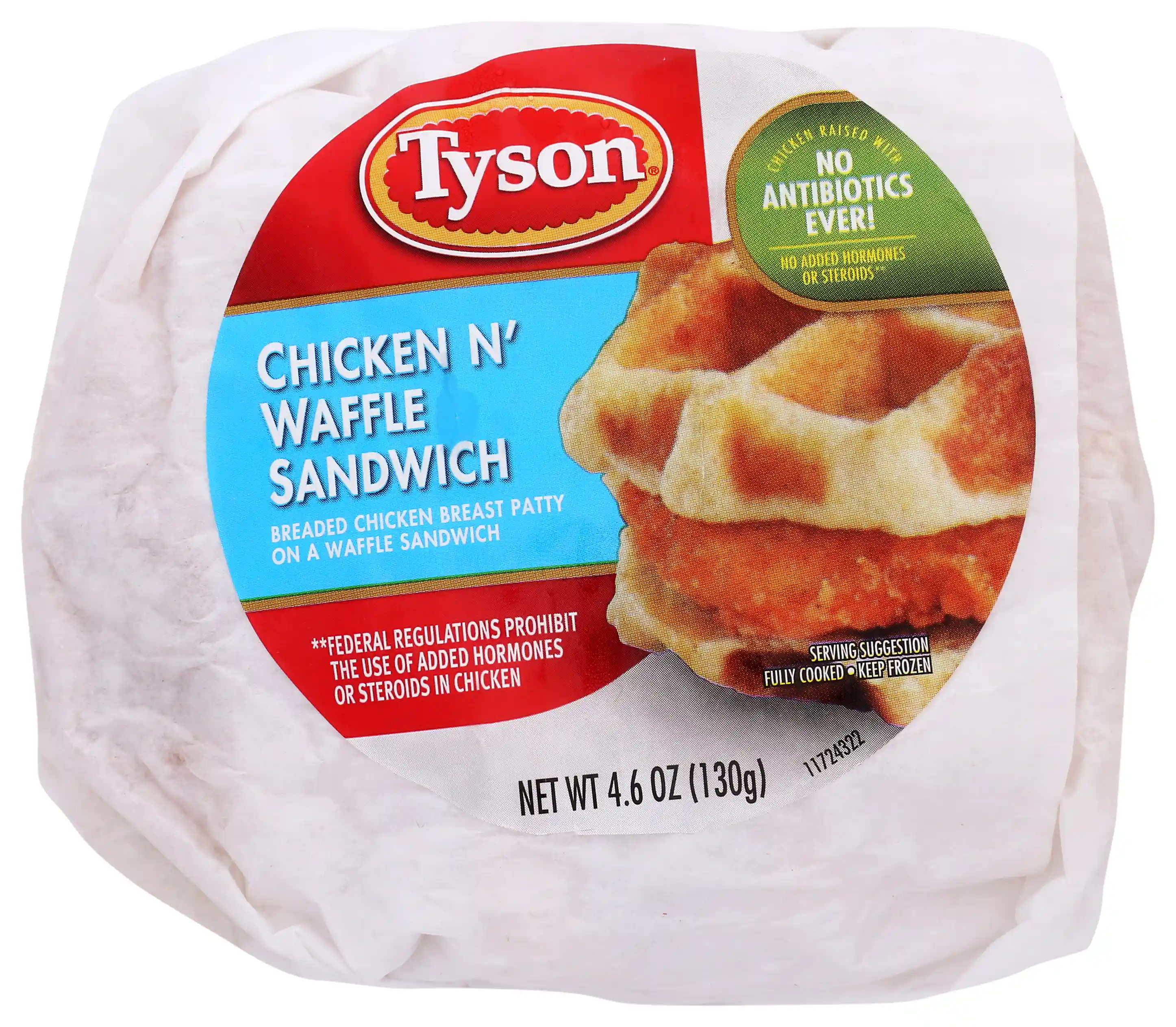 Tyson® Butcher-Wrapped Chicken & Waffles Sandwich_image_21