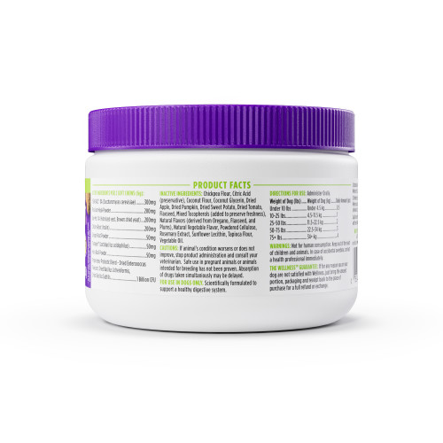 Wellness Supplements Digestive back packaging