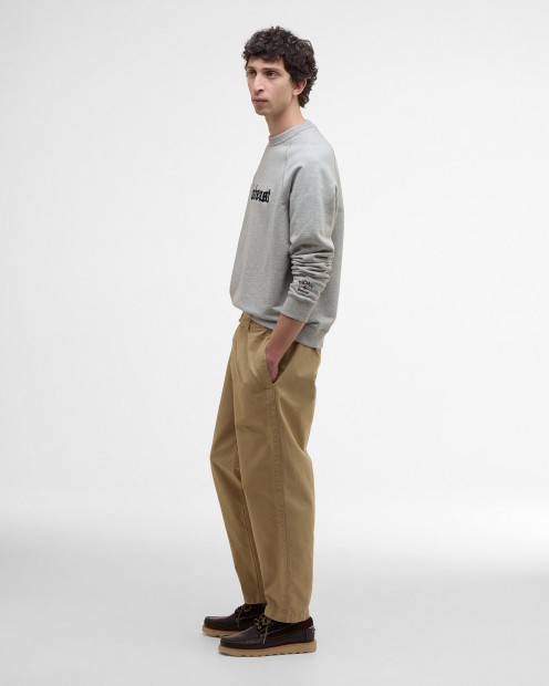 Barbour x NOAH Northeast Sweatshirt Grey Marl