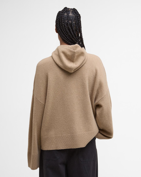 Evette Oversized Knitted Hoodie