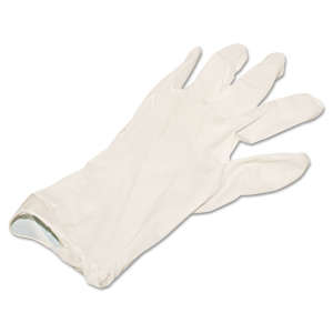 Boardwalk, Food Safe Gloves, Vinyl, 4.0 mil, Powder Free, L, Cream