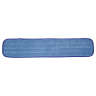 Hillyard, HD Microfiber Hook & Loop Mop, 24"W, Blue