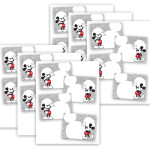 Eureka&reg; Mickey Mouse&reg; Throwback Self-Adhesive Name Tags, 40 Per Pack, 6 Packs EU-650326-6