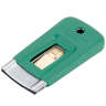 Unger, ErgoTec, 1.5", Safety Scraper, Green