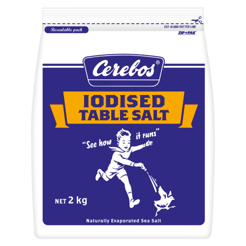 Cerebos® Iodised Table Salt 2kg