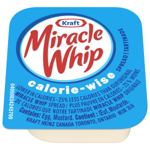 KRAFT MIRACLE WHIP tartinade Calorie-Wise – 200 x 18 mL image