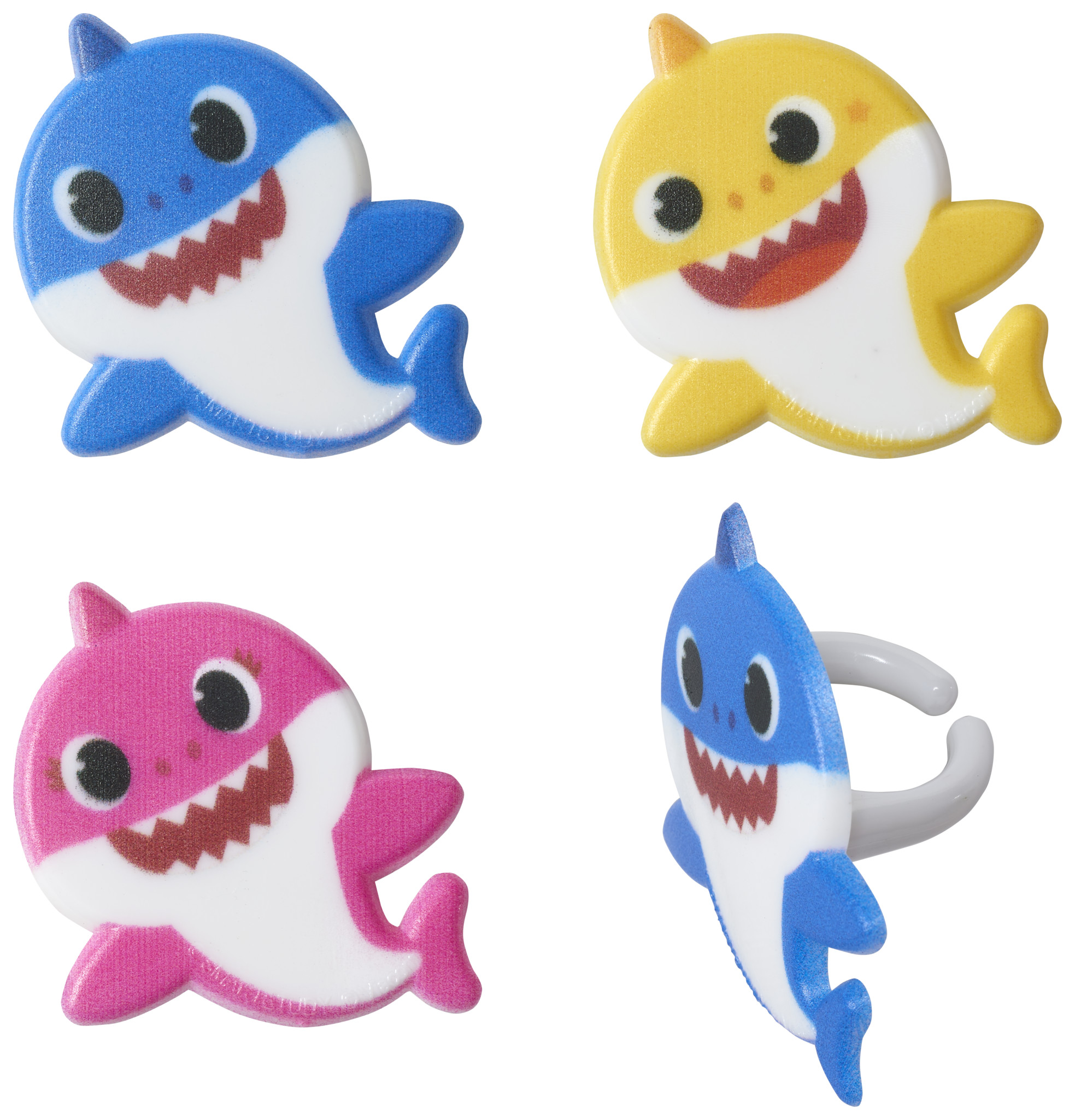 Baby Shark Mommy Daddy And Baby | DecoPac