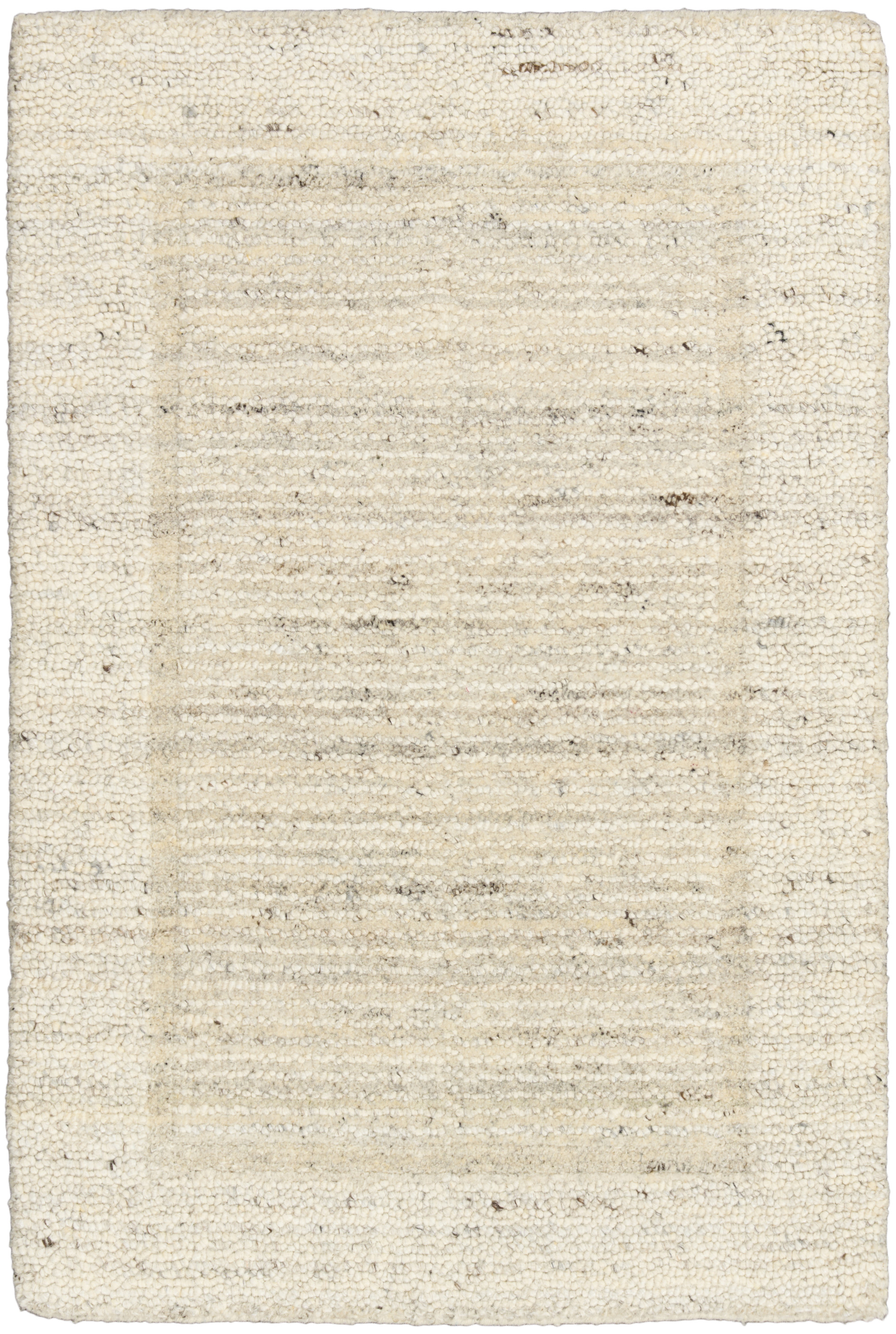 Calvin Klein CK082 Ridge 2' x 3' Ivory Farmhouse Indoor Rug