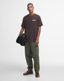 Thornley Relaxed Graphic T-Shirt Bitter Chocolate