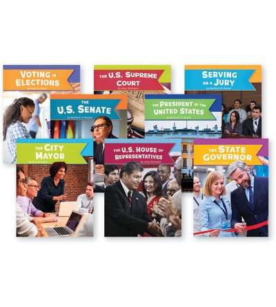 U.S. Government, Set of 8 books