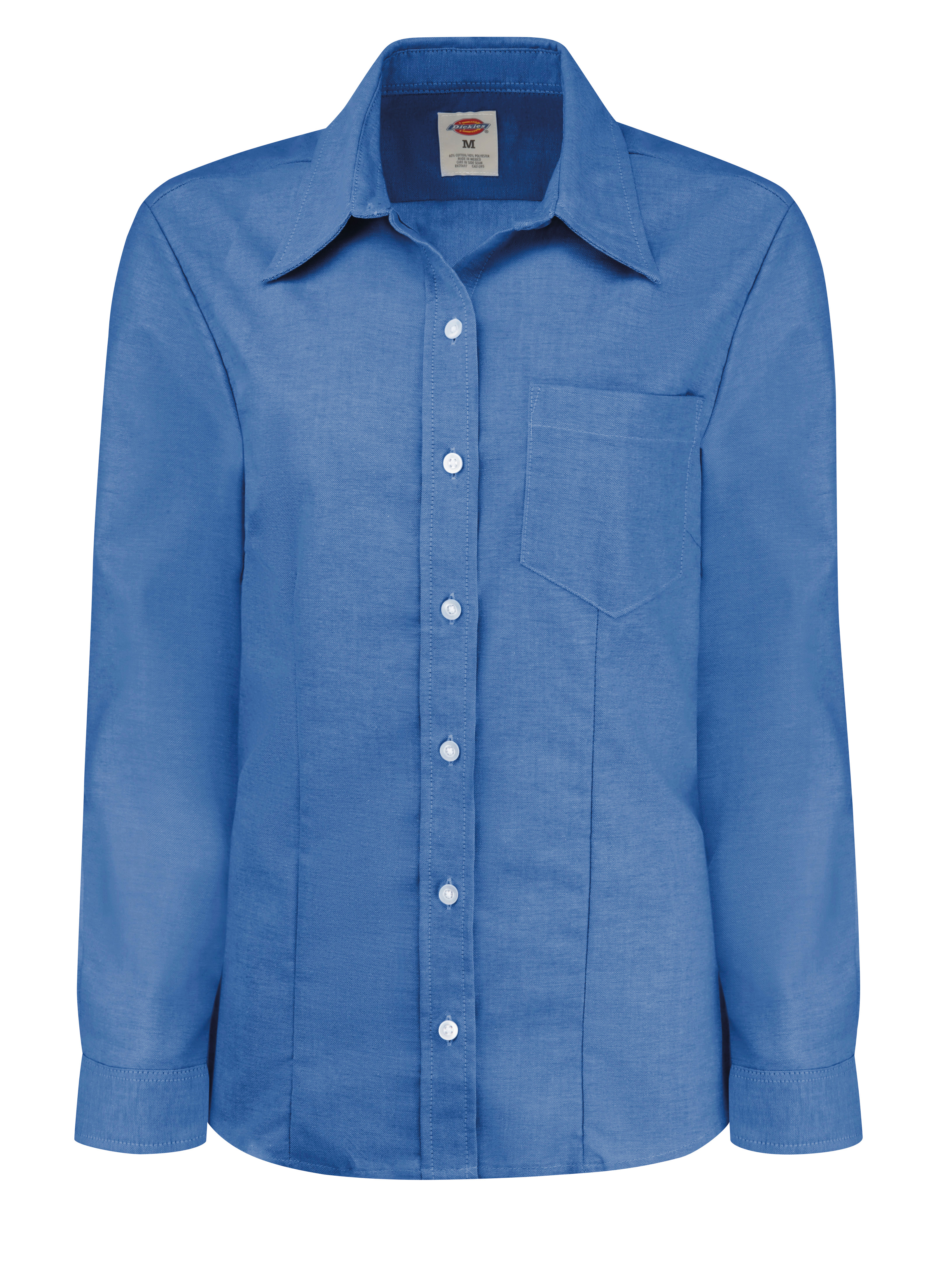 Women‘s Long-Sleeve Stretch Oxford Shirt-Dickies