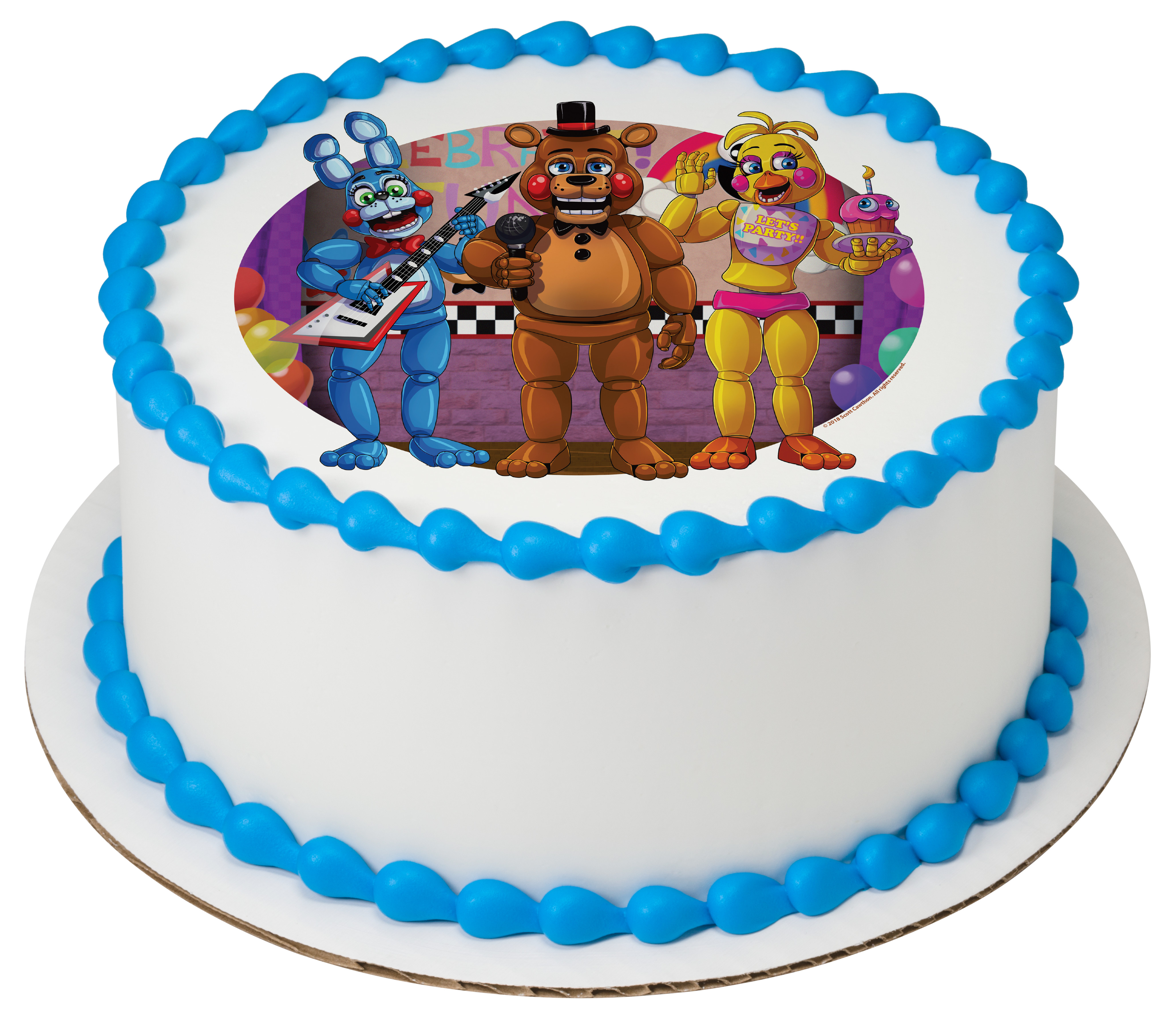 Five Nights at Freddy's™ Sing Along | PhotoCake® Edible Image® | DecoPac