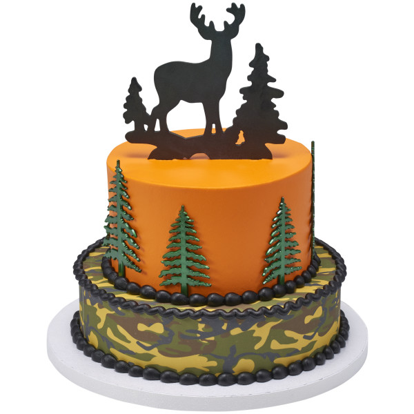 Green Camouflage PhotoCake® Edible Image®