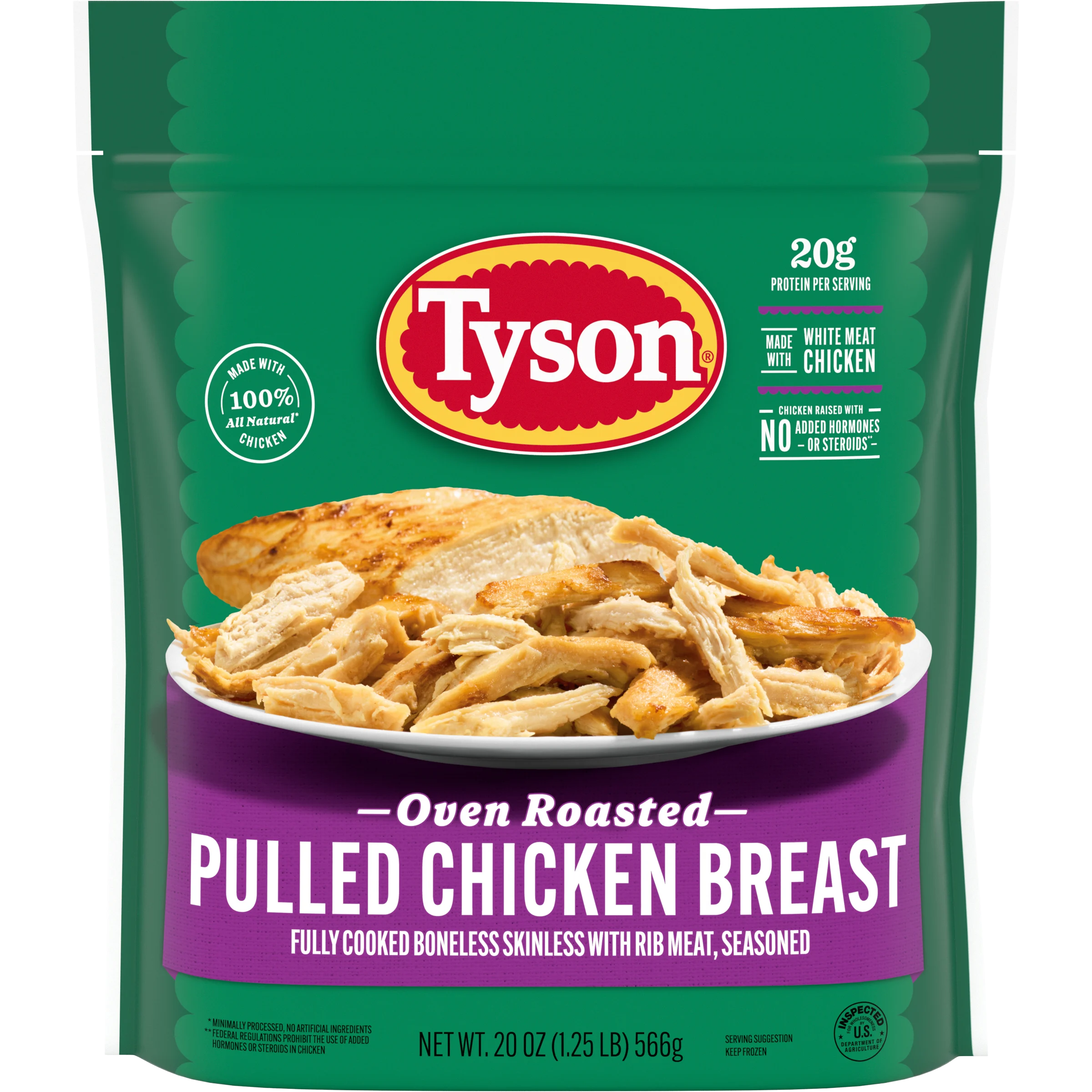 Grilled & Ready Fully Cooked Pulled Chicken Breast