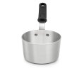 1 ½-quart Wear-Ever® tapered aluminum saucepan with natural finish and silicone handle