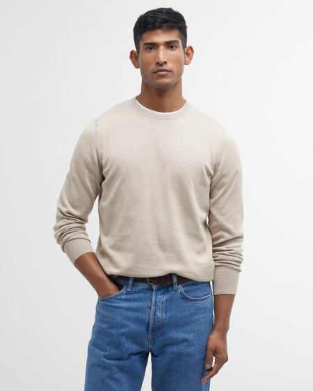 Maglione girocollo in cotone Pima