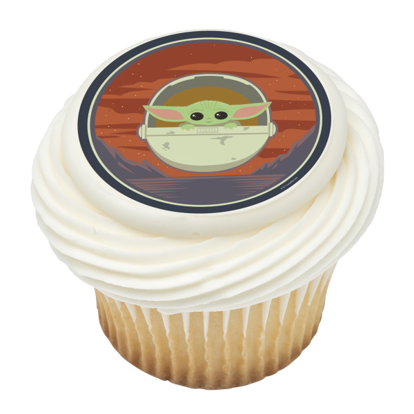 STAR WARS™ The Mandalorian The Child in the Pram PhotoCake® Edible Image®