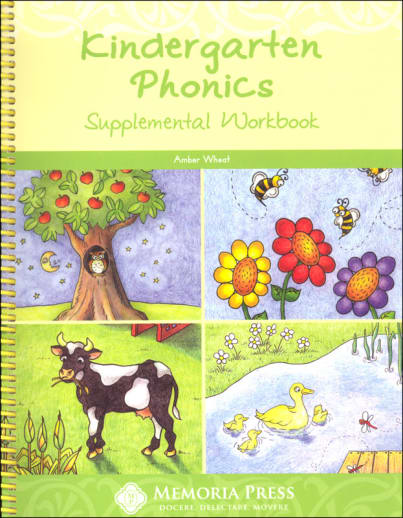Memoria Press Kindergarten Phonics Supplemental Workbook
