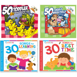 Children's Music CD Bundle Set 1, 6 CDs