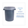 Boardwalk,  LLDPE Liner, 30 gal Capacity, 30 in Wide, 36 in High, 0.9 Mils Thick, White