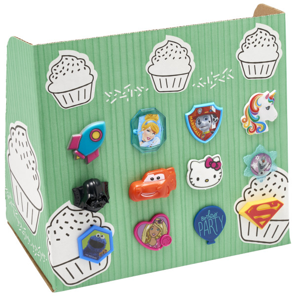 Ring Display for Cake Case Header Card