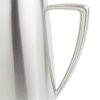 2 3/10-quart Triennium™ stainless steel water pitcher with ice guard in satin finish