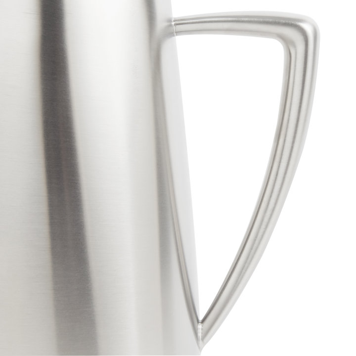 2 3/10-quart Triennium™ stainless steel water pitcher with ice guard in satin finish