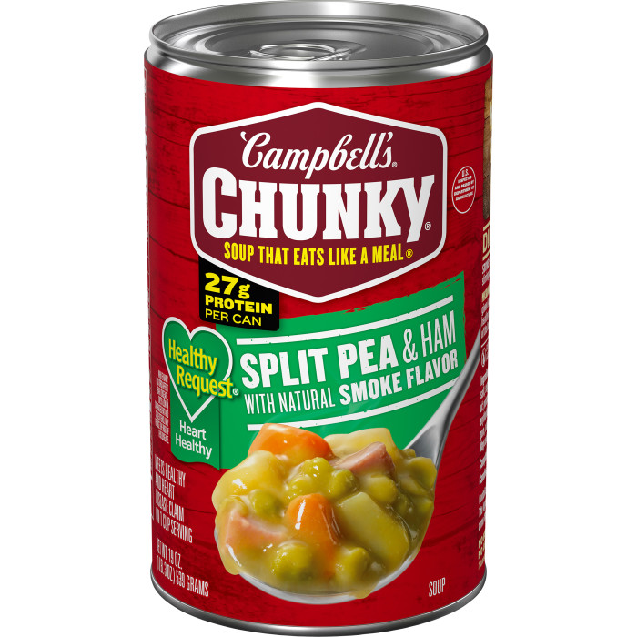 Split Pea & Ham with Natural Smoke Flavor Soup