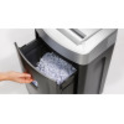 Space-saving shredders offer convenient document destruction for the home office.