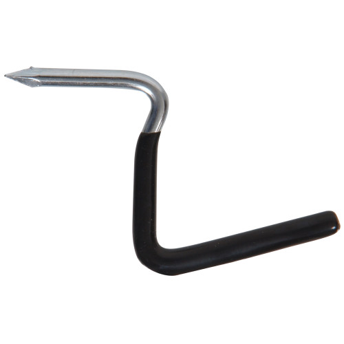 Hardware Essentials Angled Drive Hook Black