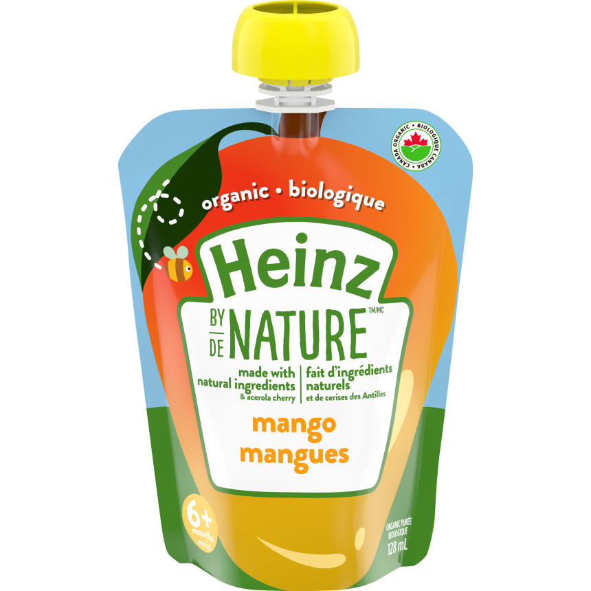 Heinz by Nature Organic Baby Food - Mango Purée title=