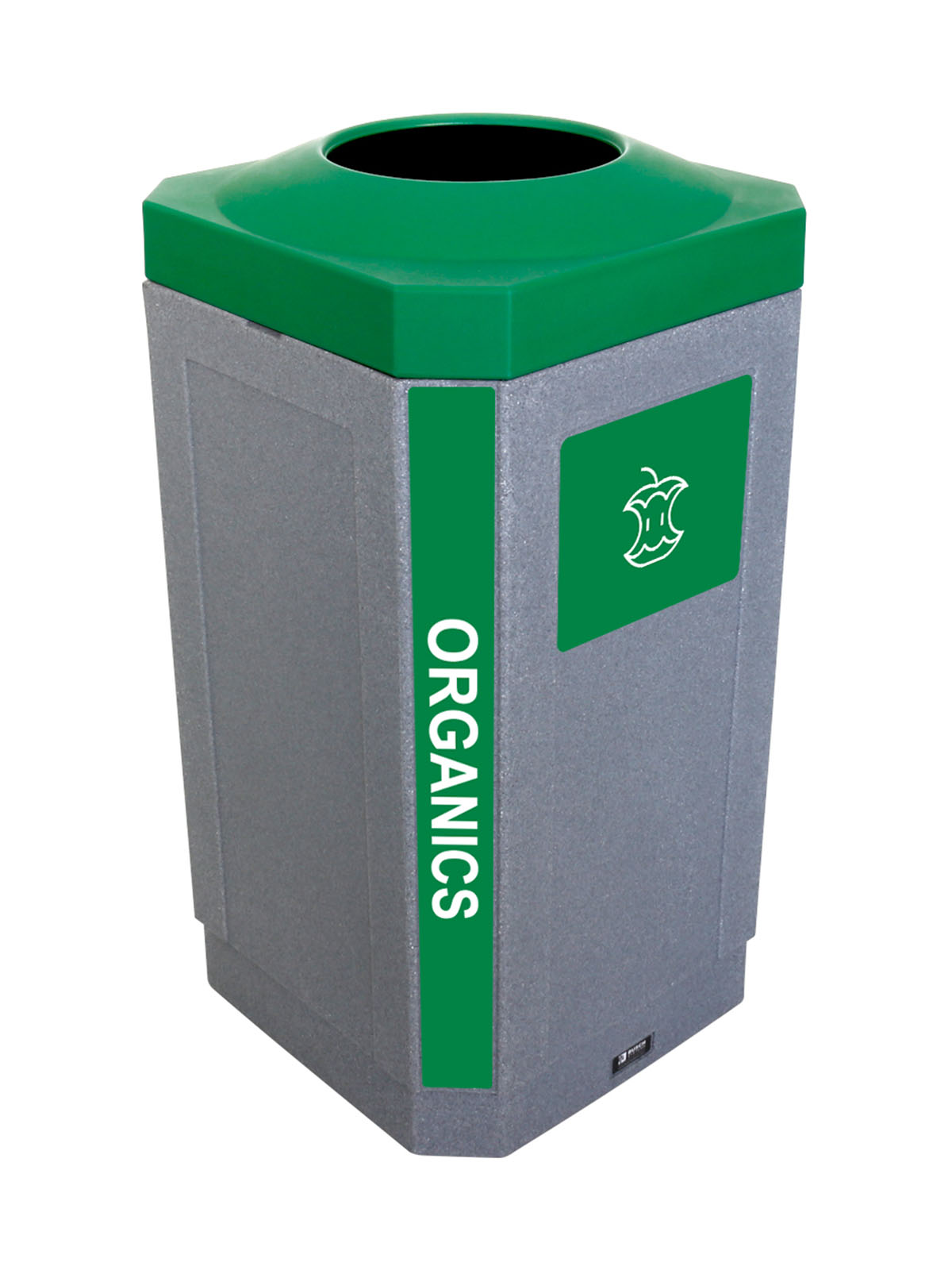 OCTO – Single – Kit – Indoor – Organics – Full – Greystone-Green