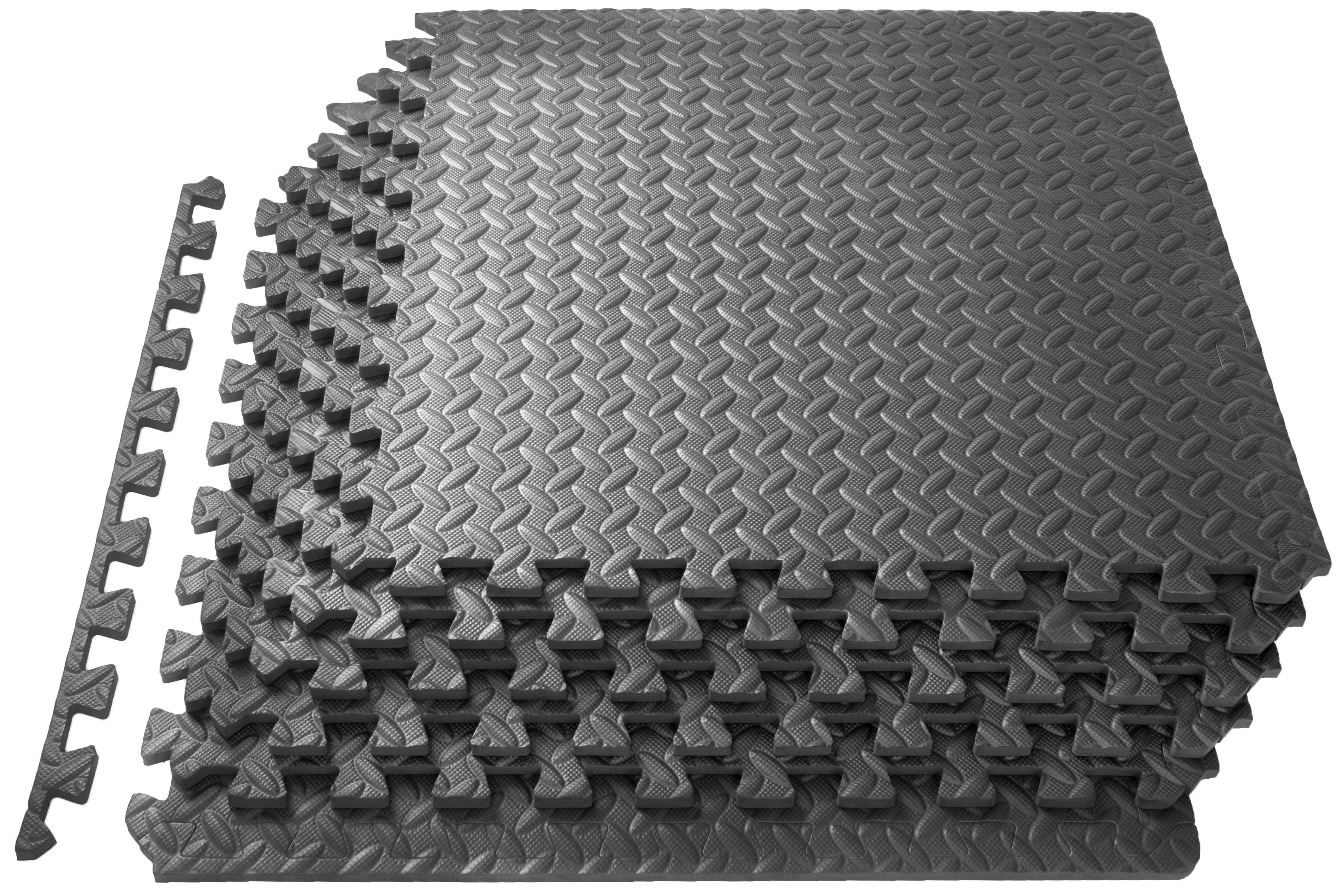 ProSource Puzzle Exercise Floor Tiles Mat EVA Foam Interlocking Tiles