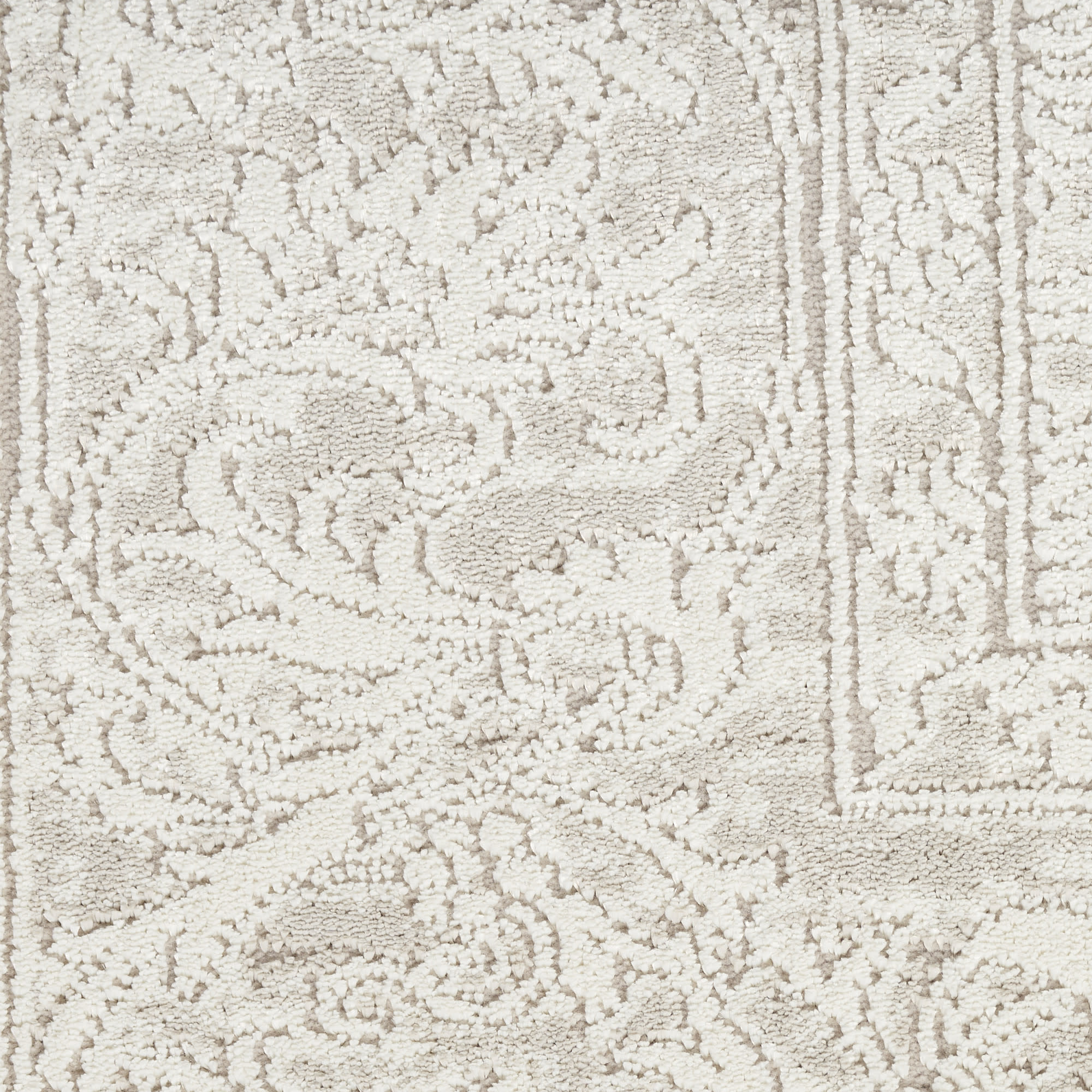 Nourison Eco Cycle 2'2" x 7'6 Ivory Beige Vintage Indoor Rug